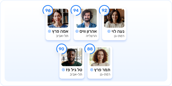 קבלת ציון התאמה חכם